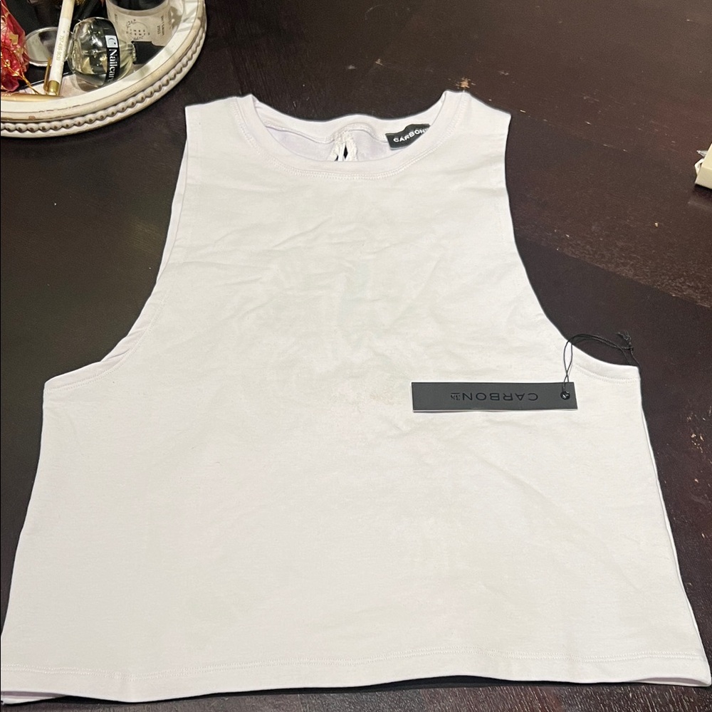 Carbon38 White Tank